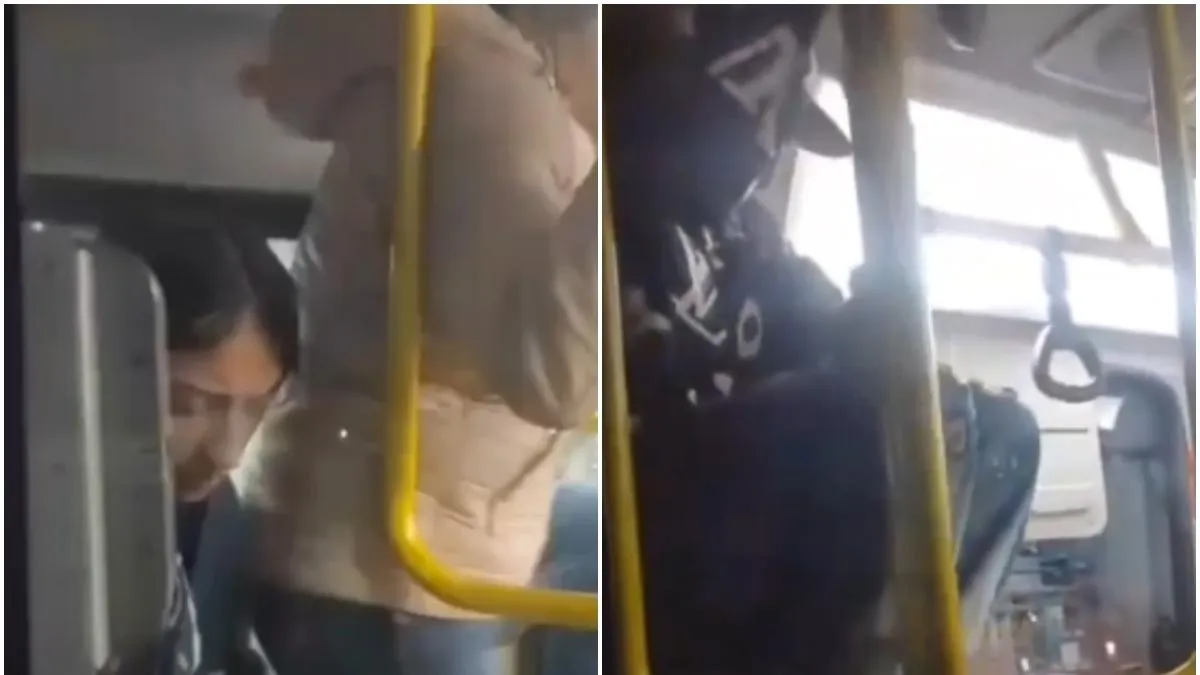 Tres personas, incluyendo un menor de edad, son captados en video evadiendo el pago del pasaje del Sitp pese a los nuevos torniquetes