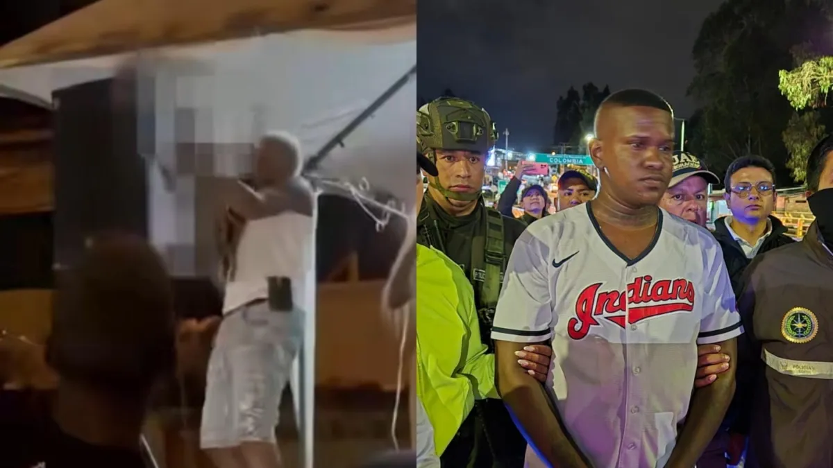 Él es alias Ruano, el peligroso delincuente ecuatoriano que se escondía en Colombia y disparaba fusiles en fiestas