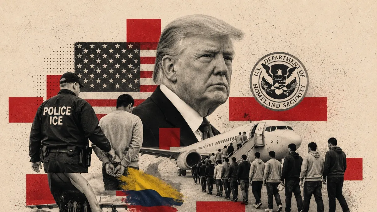 Colombianos deportados desde EE. UU. llegan a máximo histórico: en marzo fueron expulsados más de 4.000 connacionales