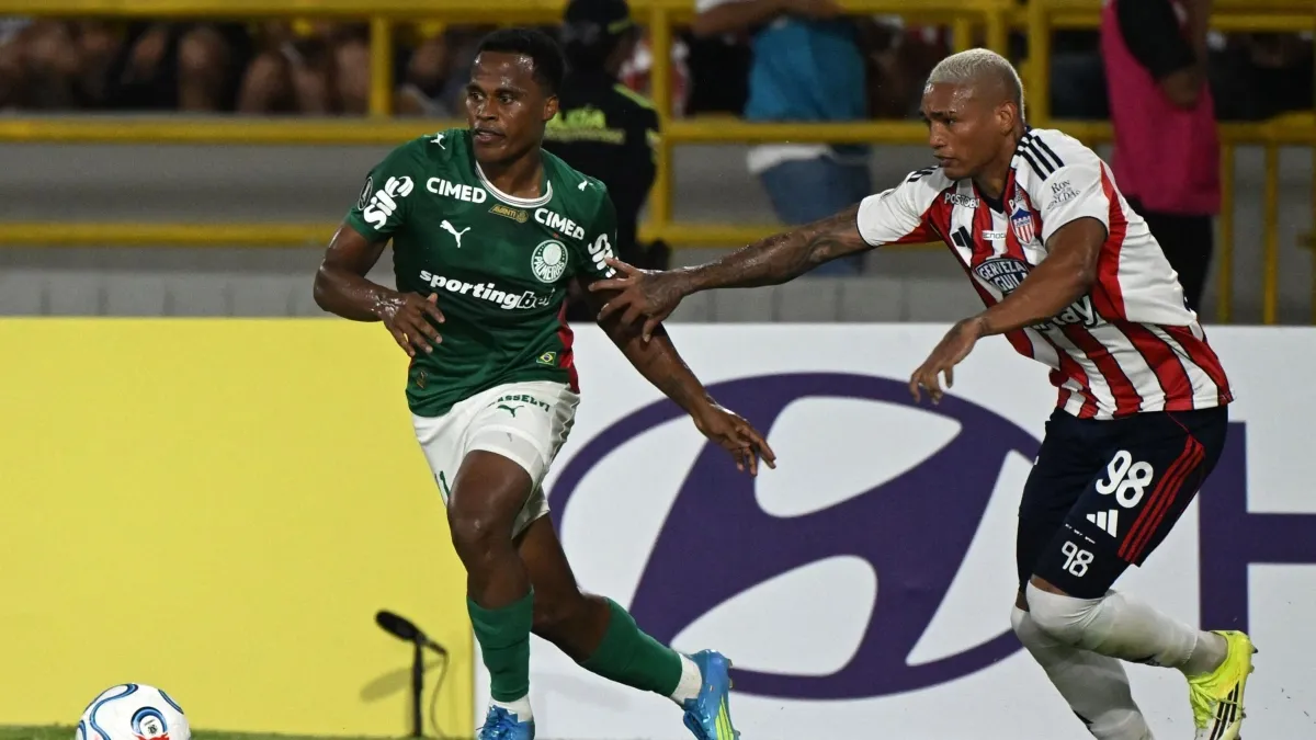 Debacle de Junior en la Copa Libertadores: acabó goleado por Palmeiras y no le alcanzó ni para ir a la Sudamericana