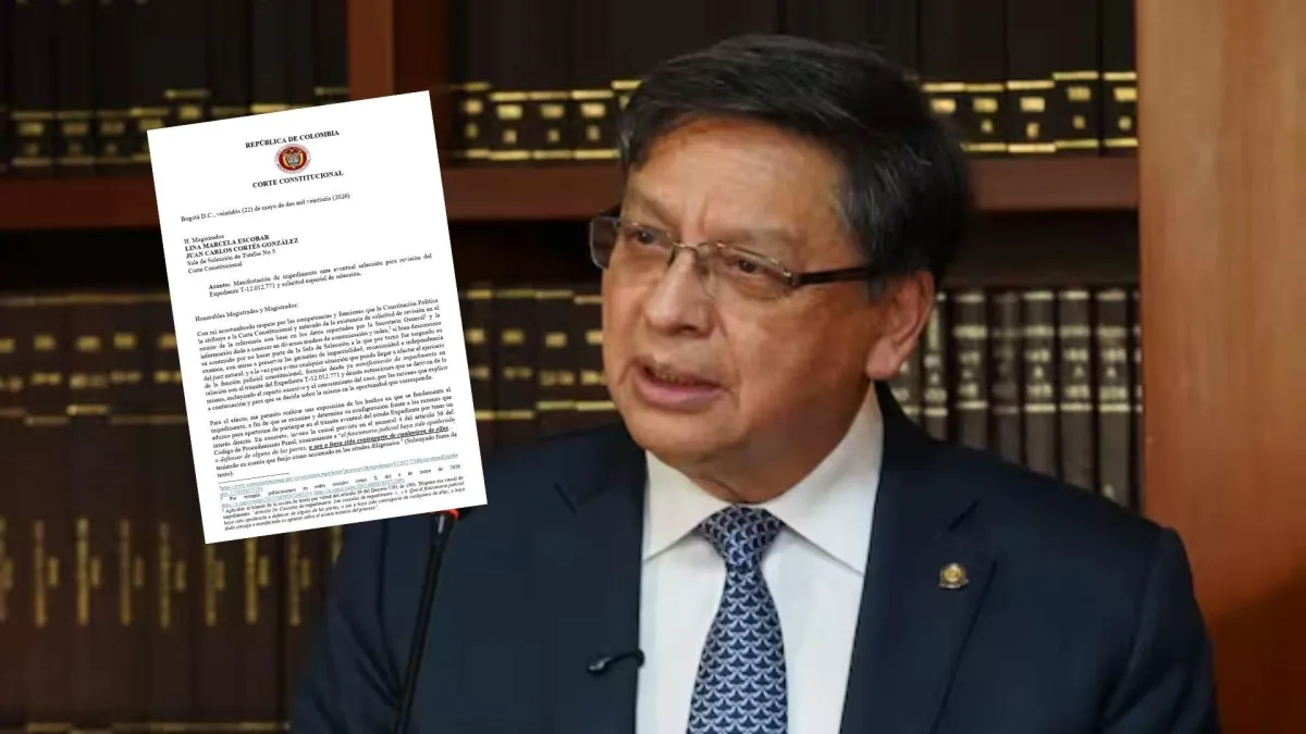 Magistrado Ibáñez presentó impedimento anticipado y había pedido a la Corte revisar tutela en su contra: las razones
