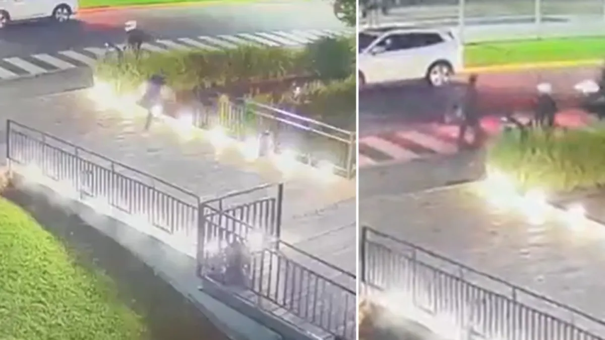 Vigilante escuchó los gritos, reaccionó de inmediato y atropelló con una cuatrimoto a un ladrón en Argentina: terminó imputado por lesiones culposas