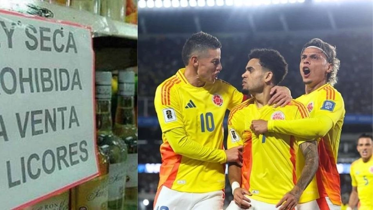 ¿La Ley Seca durará hasta el partido de la Selección Colombia vs Costa Rica? Estos son los horarios oficiales de la restricción de licores en el país