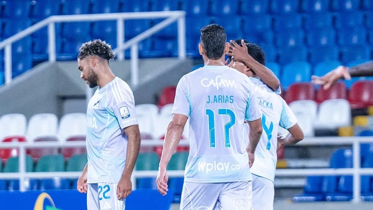 Millonarios cierra el semestre con clasificación y humillación al Atlético FC en la Copa Colombia: 1-8