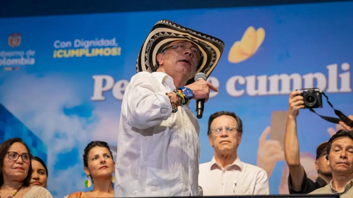 Presidente Petro se pronuncia sobre suspensión de la constituyente y reconoce que tiene que ver con resultados de primera vuelta