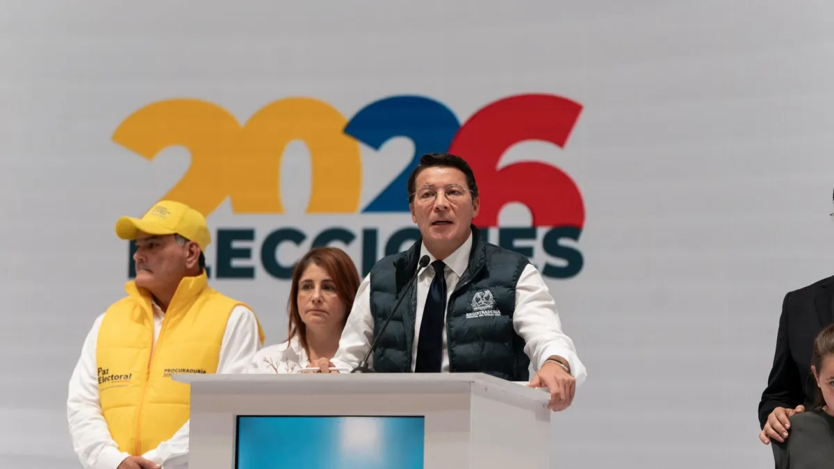 La Registraduría volvió a lucirse por su organización y celeridad: 'Invito a la ciudadanía a tener absoluta tranquilidad', registrador Hernán Penagos