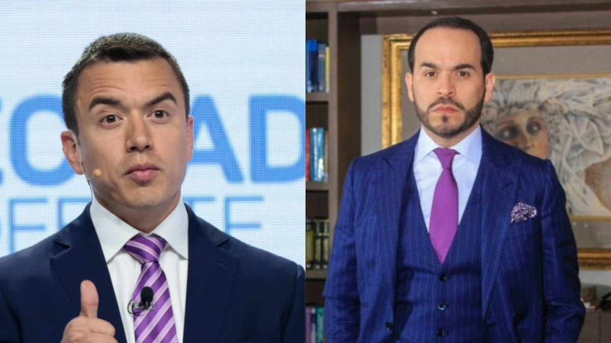 Daniel Noboa, presidente de Ecuador, felicit&oacute; a Abelardo de la Espriella tras su paso a...