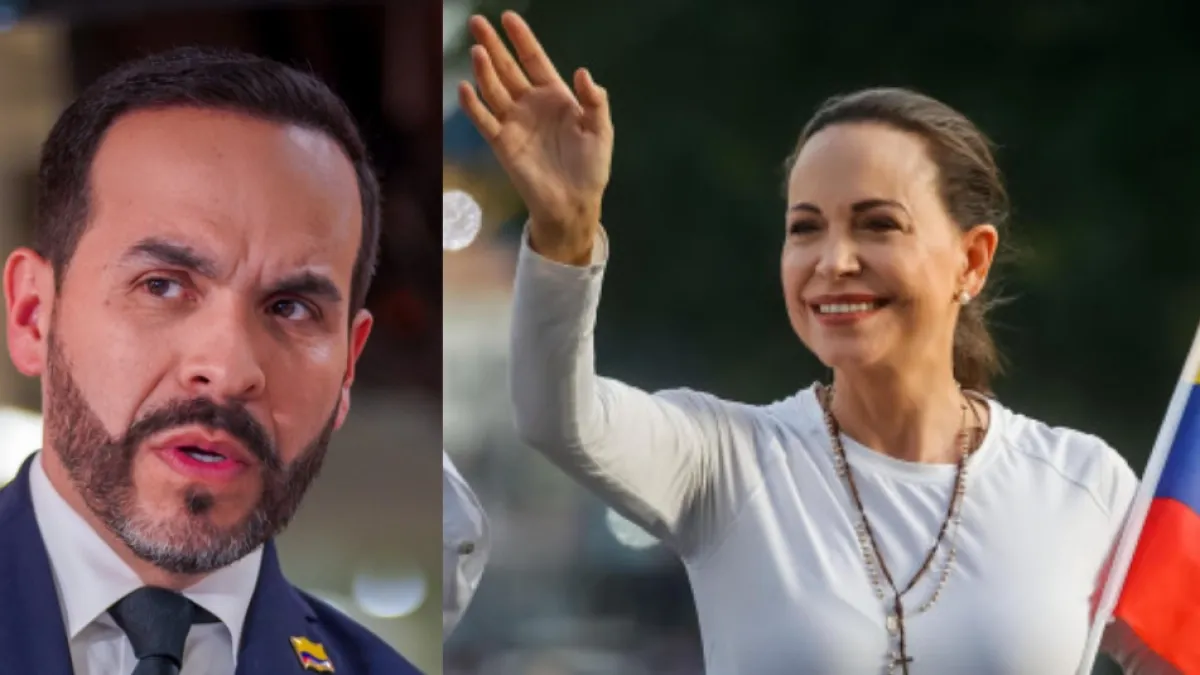  Mar&iacute;a Corina Machado felicit&oacute; a Colombia y a Abelardo de la Espriella tras primera vuelta...