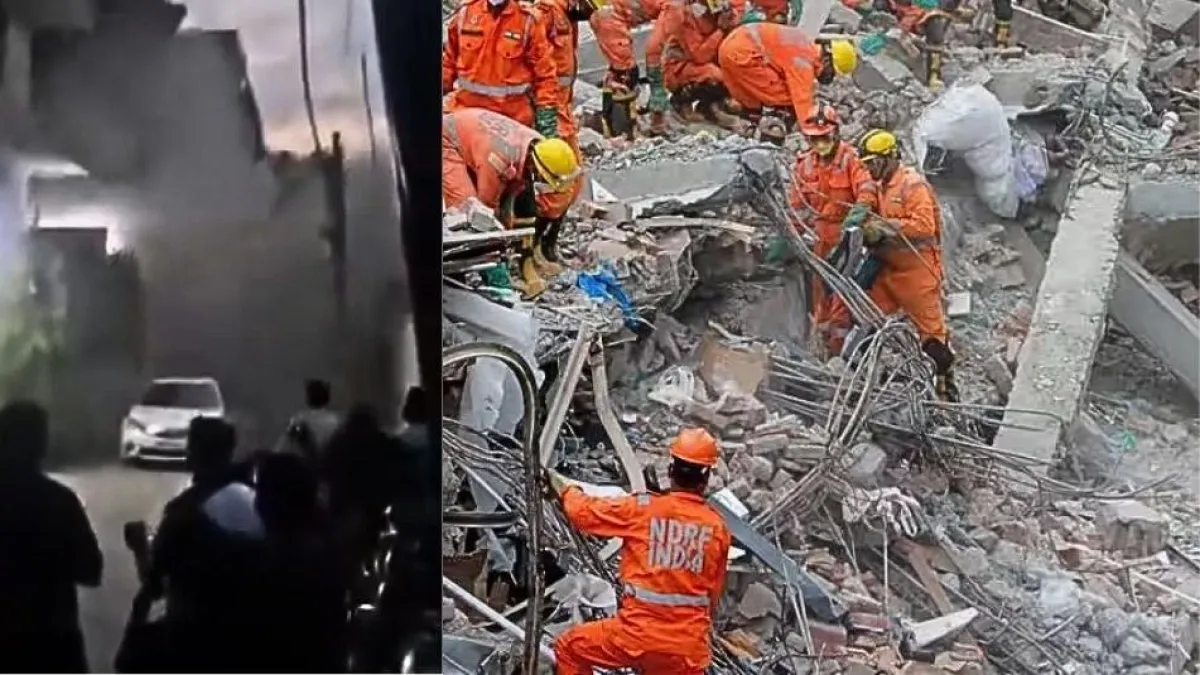 Tragedia en la India: colapso de un edificio comercial de cinco pisos en el sur de Nueva Delhi deja al menos seis muertos y varios heridos