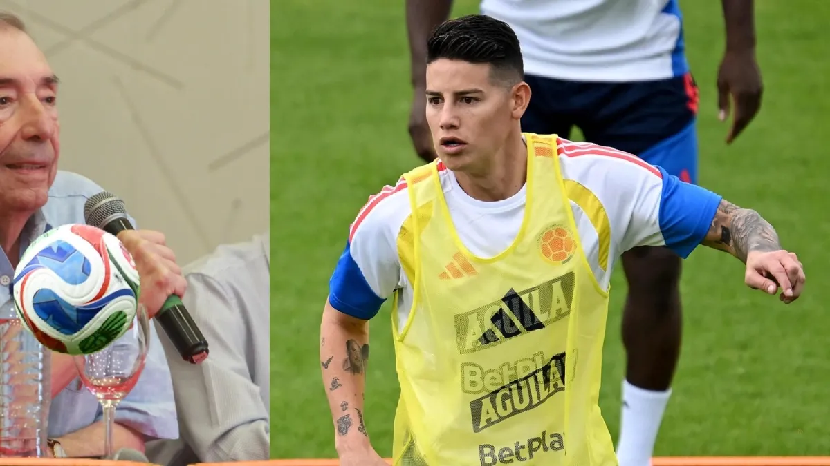 Fuad Char le sacó un guardado a James Rodríguez antes del Mundial 2026: ‘El fútbol hoy es muy físico y él no lo tiene’