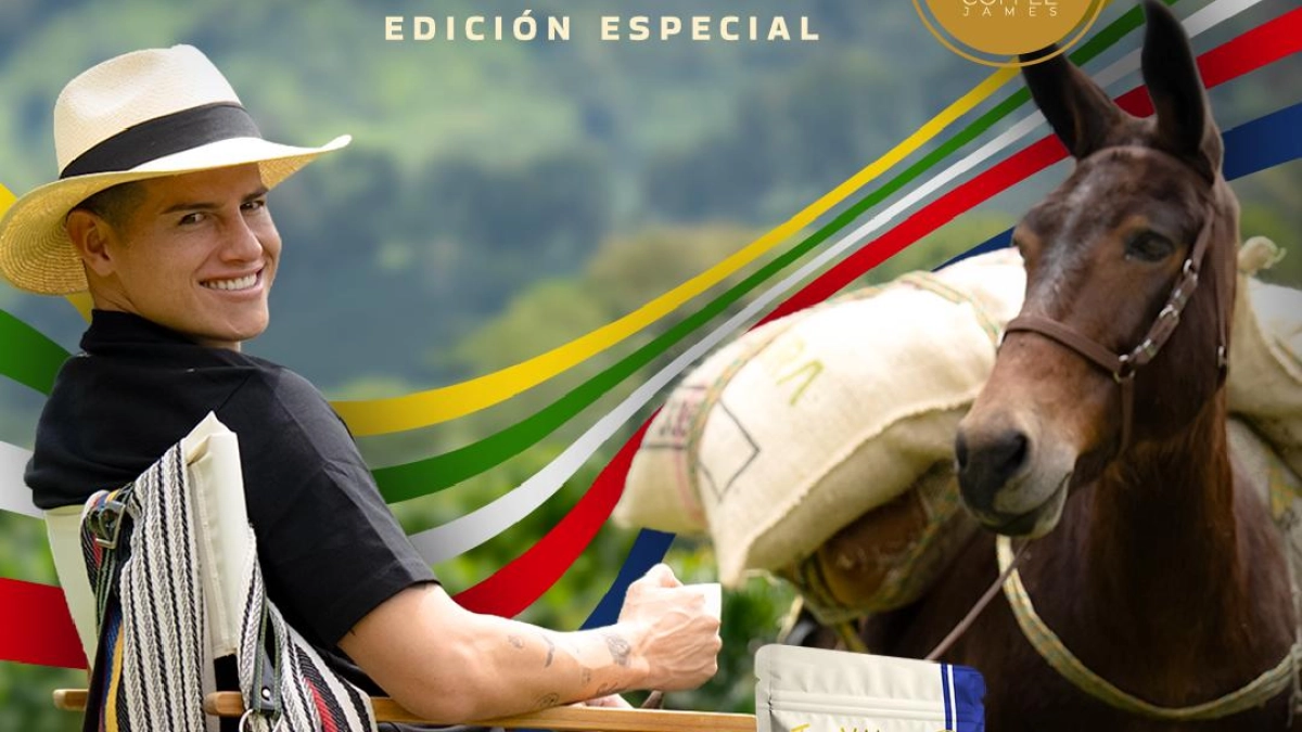Juan Valdez y James Rodríguez lanzan una edición especial de café en Colombia, EE. UU. y México