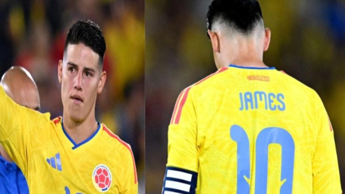  Video | James Rodríguez parecía Papá Noel en Navidad: los jugadores de Costa Rica hicieron...