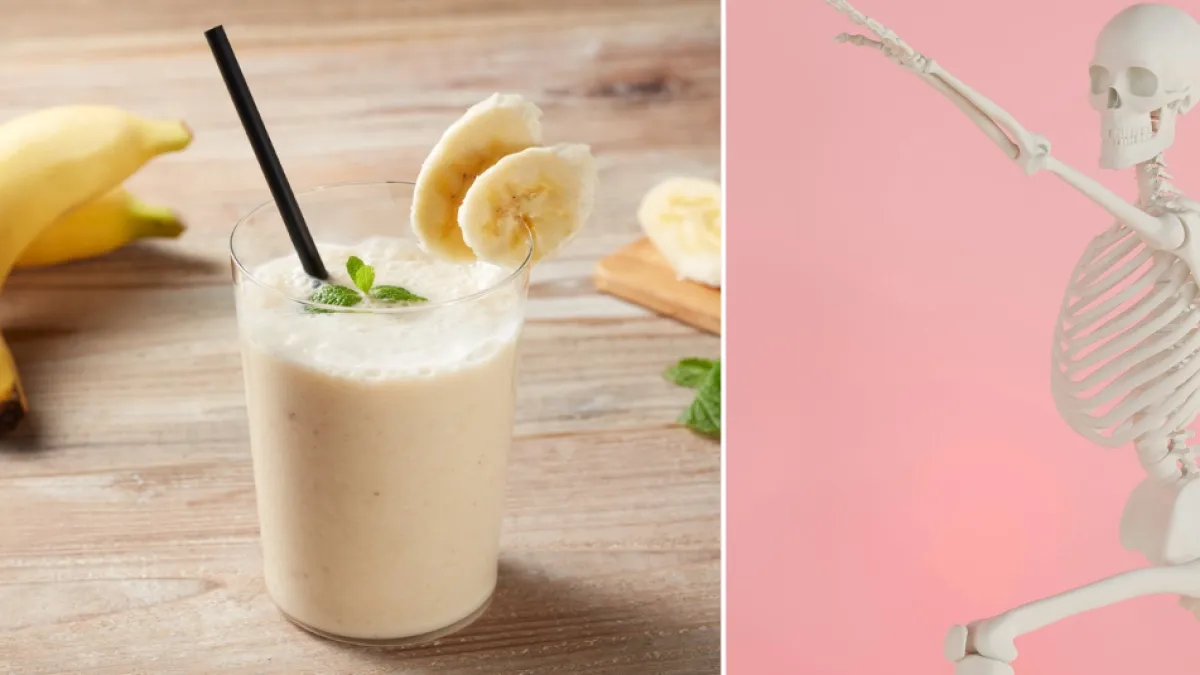 Licuado de banano, almendras y chía: una bebida rica en omega-3, calcio y antioxidantes para cuidar la memoria y fortalecer los huesos