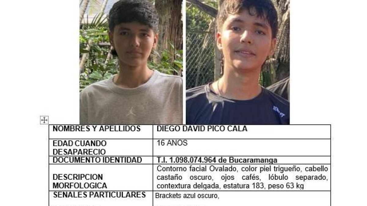 SOS en Bucaramanga: buscan a menor de edad que desapareció luego de salir de su colegio, mamá asegura que nunca se perdía de su familia