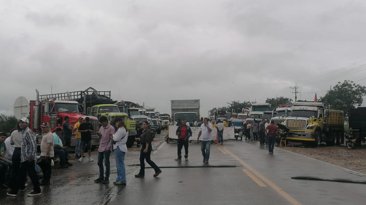 Bloqueos viales en el Meta están generando pérdidas diarias de $ 500 millones en regalías petroleras para Colombia