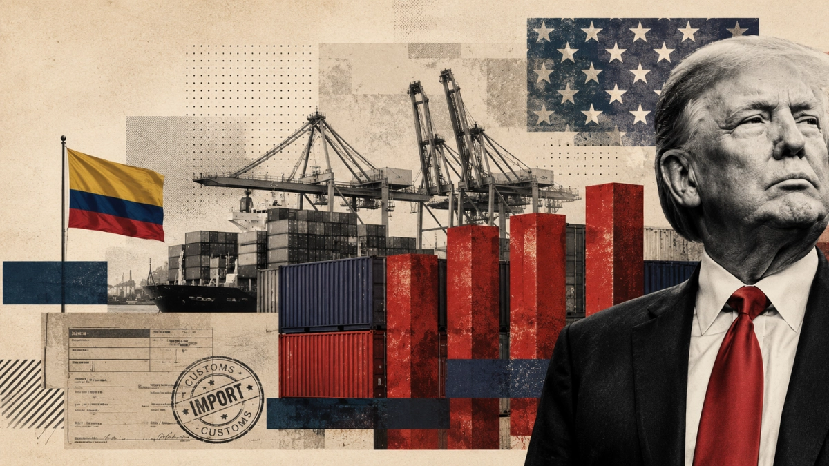 Nueva ofensiva arancelaria de Trump podría golpear a Colombia: propuesta de EE. UU. elevaría al 12,5 % la tarifa sobre exportaciones nacionales