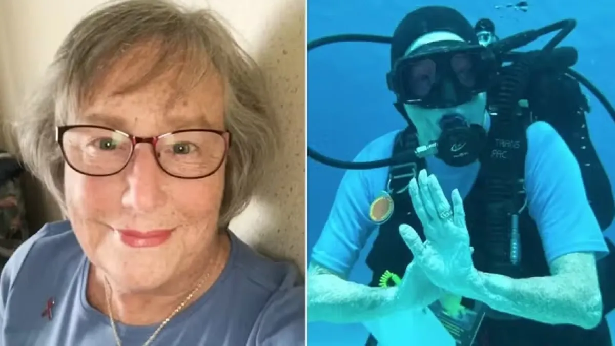 Mujer con cáncer creyó que le quedaban pocos meses de vida porque Google se lo dijo: 10 años después vive con la enfermedad y bucea