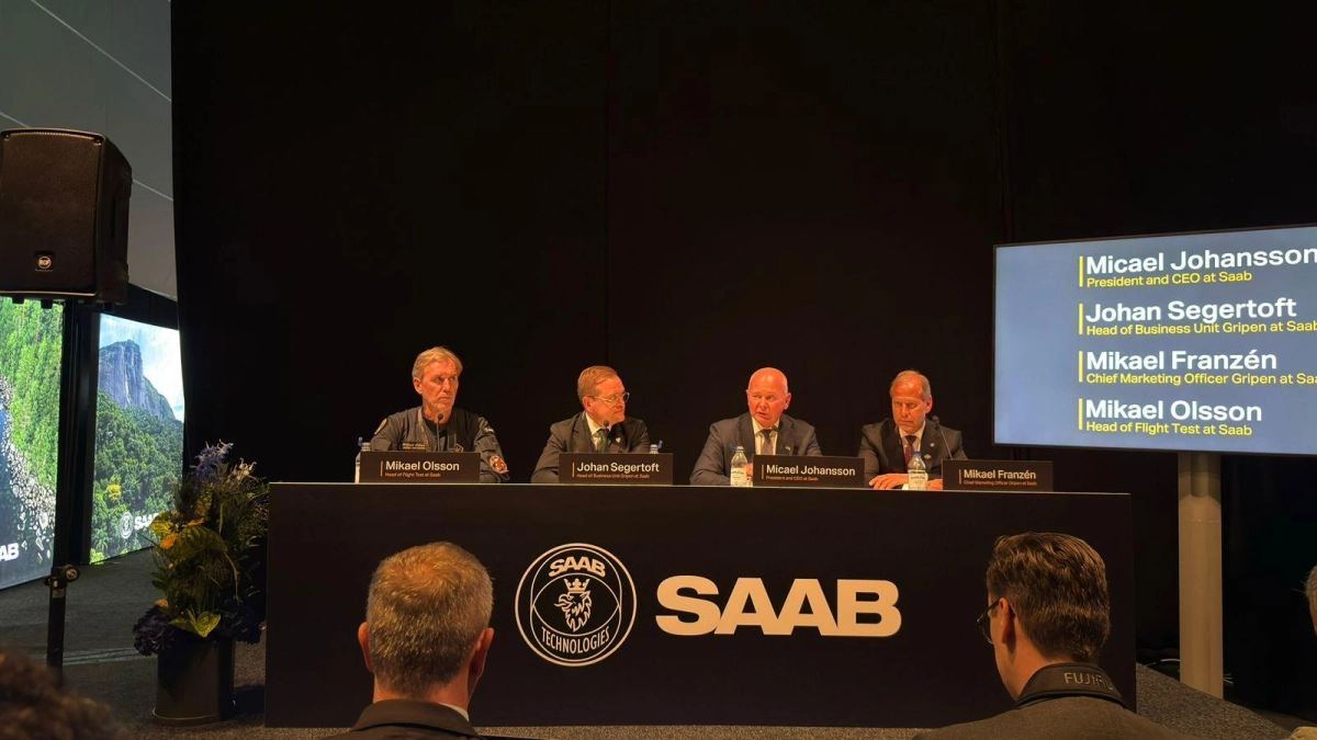 Saab descarta riesgo en contrato de los Gripen por relevo de gobierno: ¿cómo va el cronograma para la entrega de los cazas?
