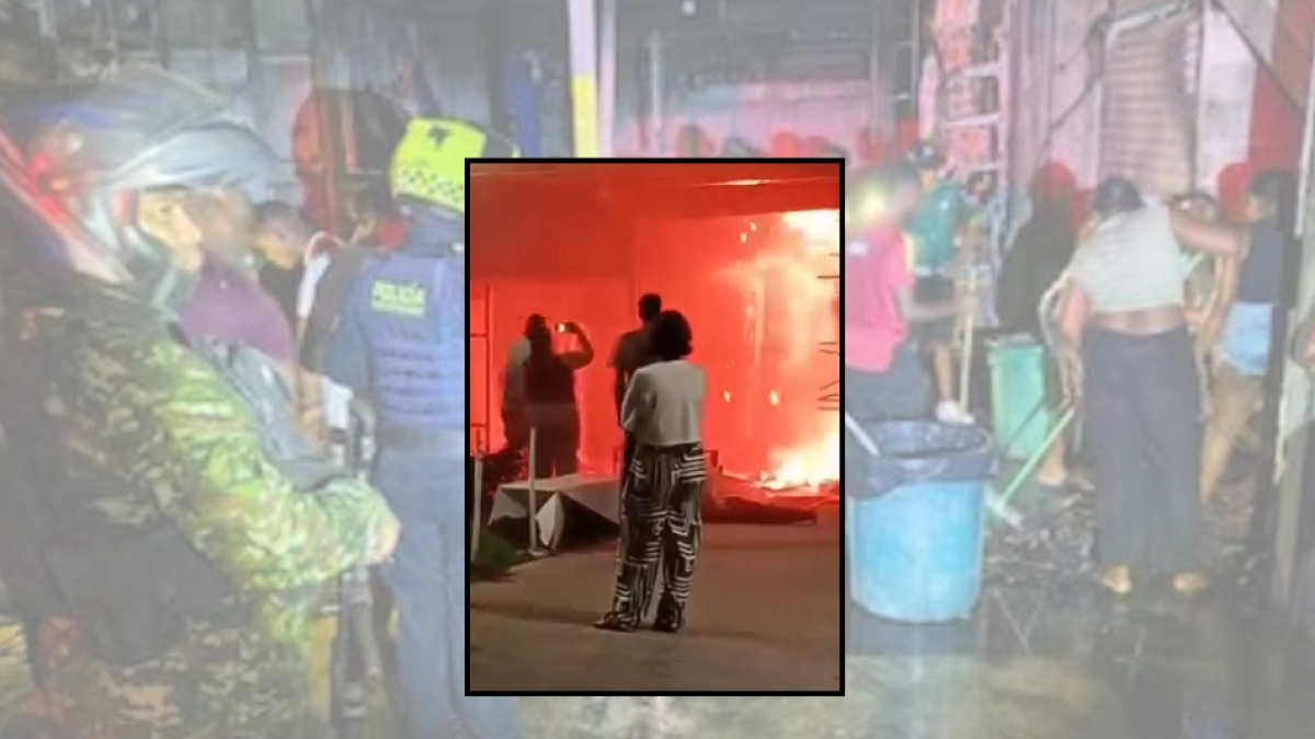 Barranquilla: Galería 72 seguirá cerrada tras incendio que destruyó locales de artesanos; autoridades revisarán toda la red eléctrica