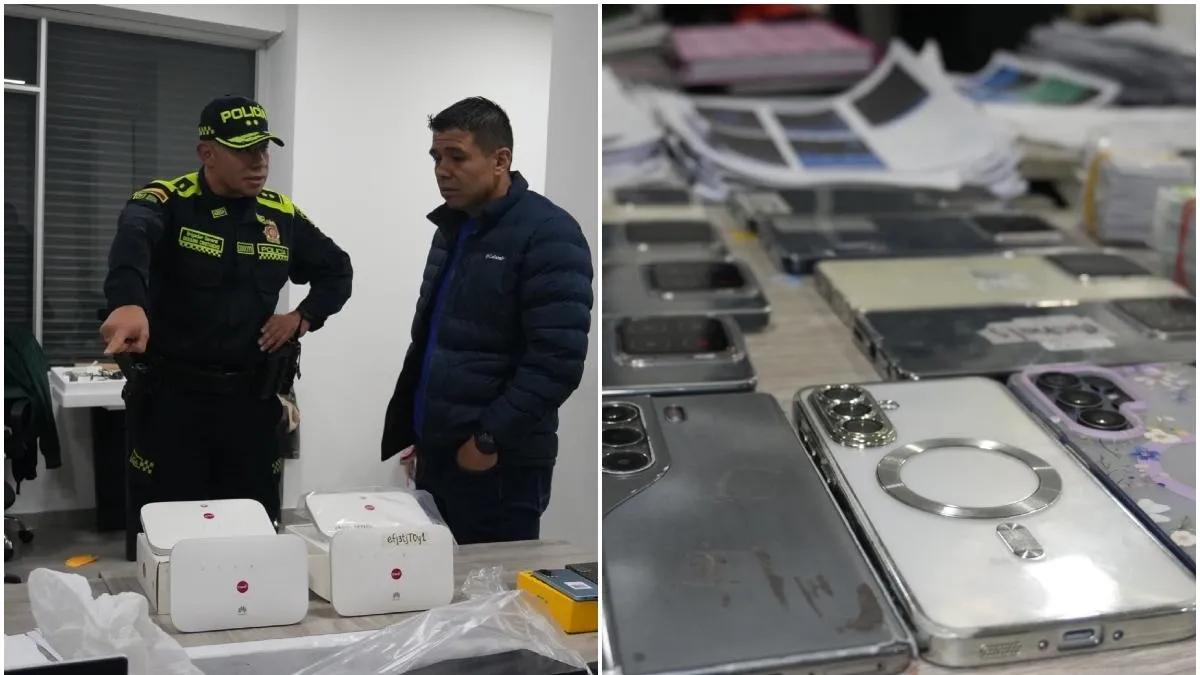 Policía desmanteló sofisticado 'call center' criminal en Bogotá dedicado a la suplantación de entidades bancarias: así era el 'modus operandi'