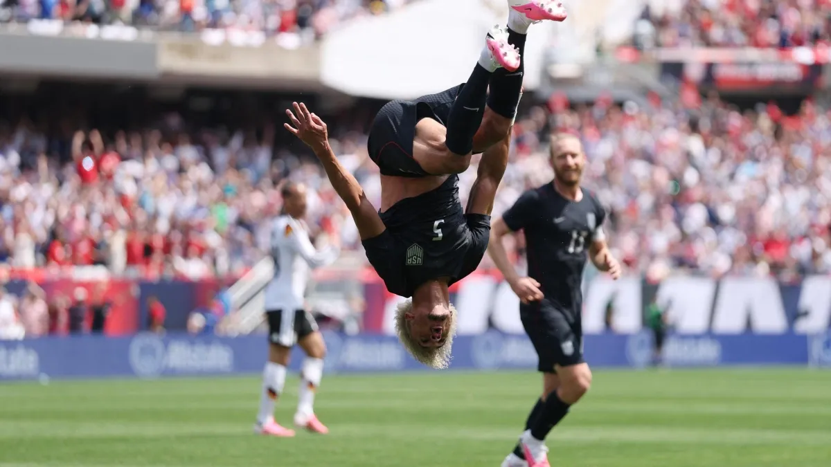 Antes del Mundial, el golazo que ya sacude las redes sociales y le da la vuelta al mundo, en el partido entre Estados Unidos y Alemania