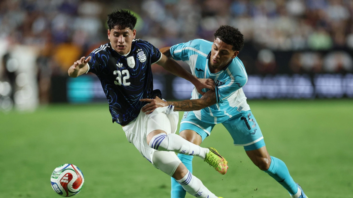 Argentina, sin Messi, afina para el Mundial: victoria contra Honduras en amistoso