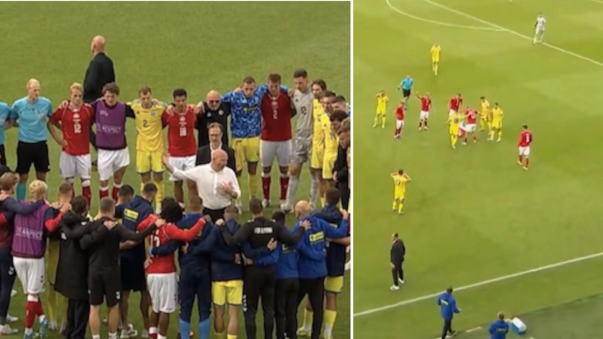 Christian Eriksen se desplomó en amistoso entre Dinamarca vs