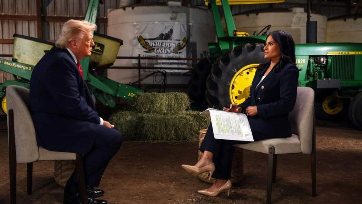 Donald Trump le dice 'corrupta' a periodista y abandona entrevista con NBC tras discusión sobre presunto fraude electoral en EE. UU.: 'Hay pruebas'