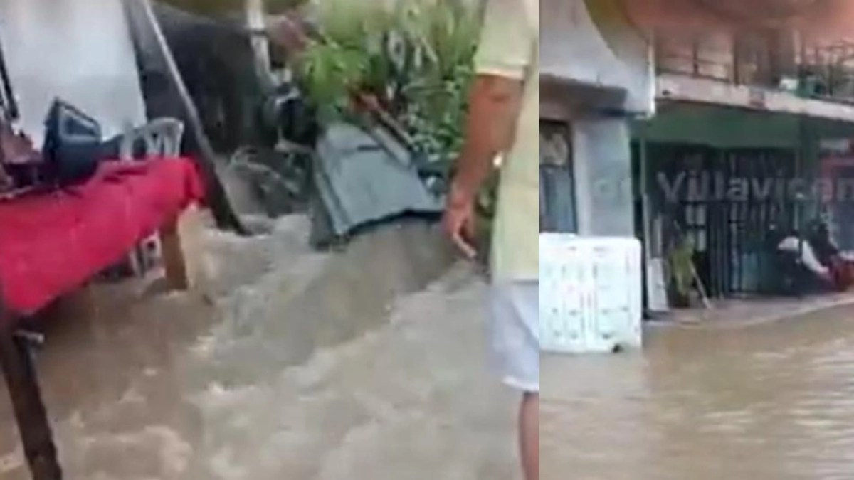 Fuertes lluvias generan crecientes súbitas e inundaciones en