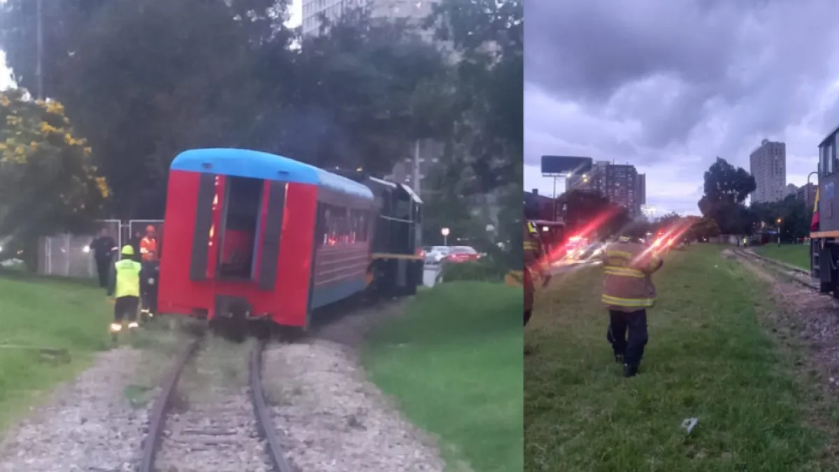 ¿Por qué se descarriló un vagón del Tren de la Sabana en Bogotá? Esto respondió Mintransporte tras versiones de 600 personas a bordo
