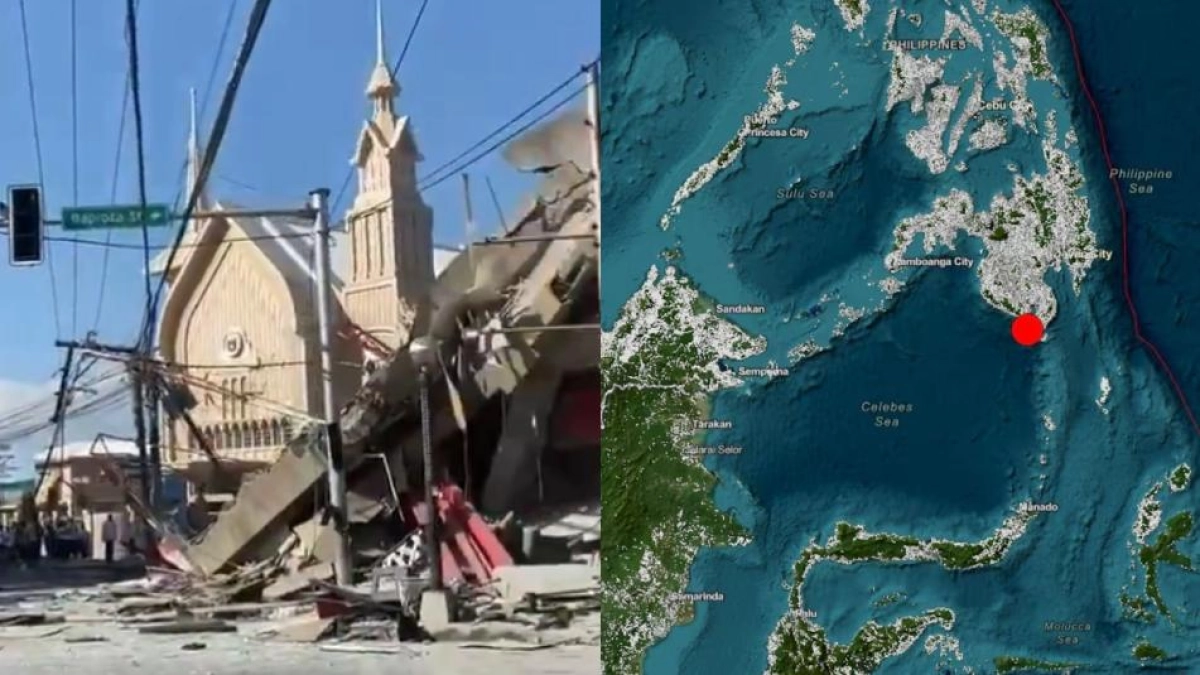 Videos | Terremoto de 7,8 sacude Filipinas y activa alertas de tsunami en la región