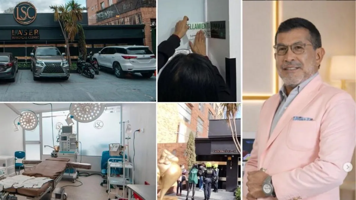 Cierran lujosa clínica estética en el norte de Bogotá vinculada a polémico médico; defensa dice que es una persecución y que cumple requisitos
