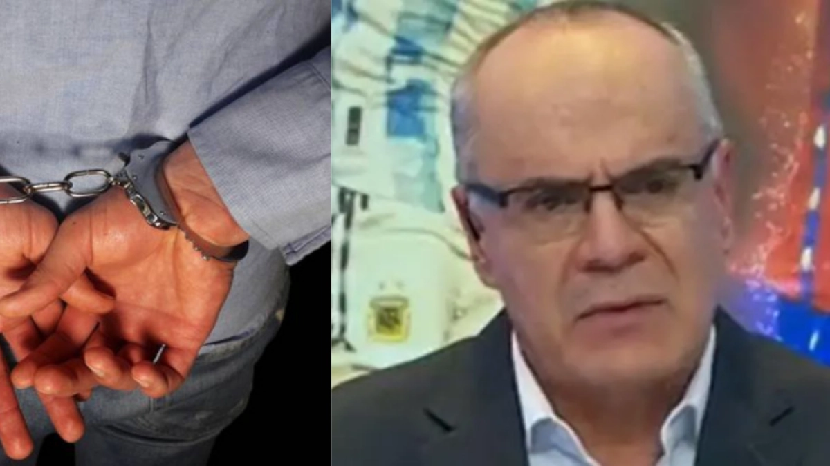 Policía capturó a vándalo que atacó cabina de Win Sports en final del fútbol colombiano: el comentarista Juan José Peláez resultó herido
