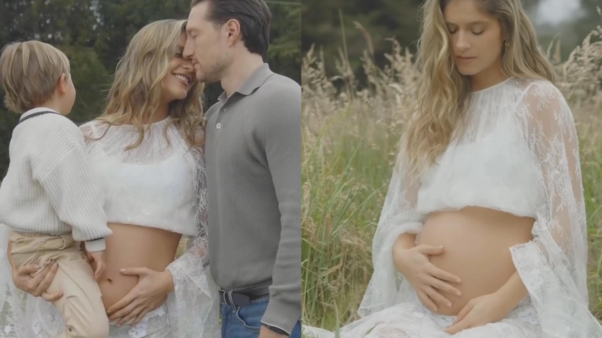 Laura Tobón anunció la llegada de su segundo hijo con un tierno video: 'Una noticia que nos cambia la vida'