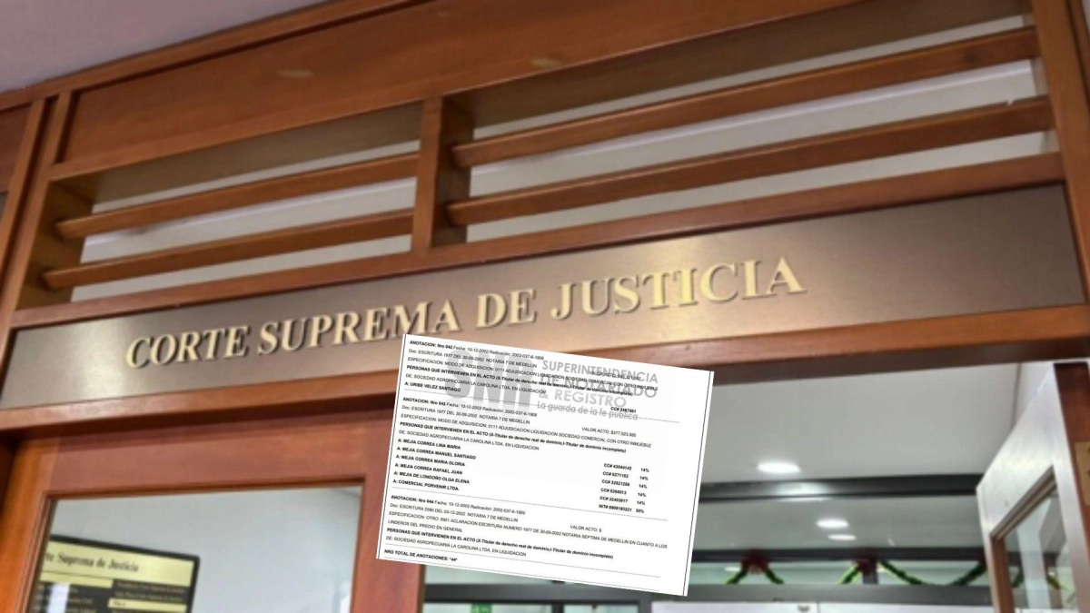 En firme proceso de extinción de dominio de La Carolina, predio vinculado al grupo criminal 'Los 12 Apóstoles'
