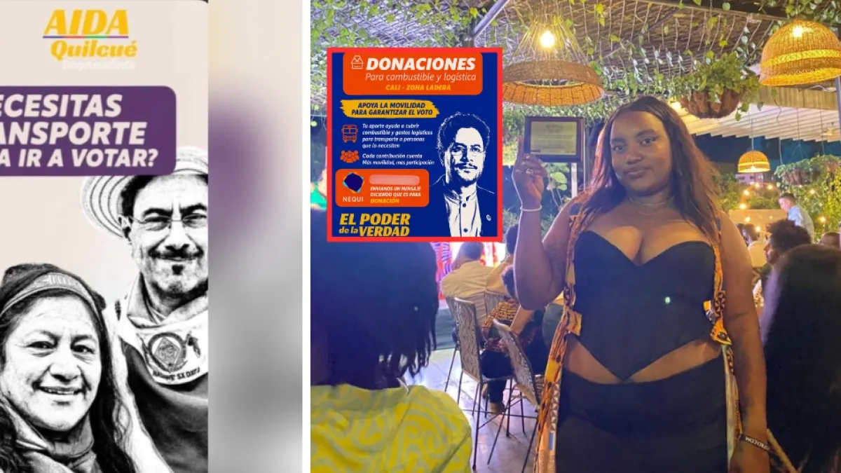 Esta es la mujer que está recogiendo plata en una cuenta bancaria para mover a votantes a favor de Iván Cepeda en Cali
