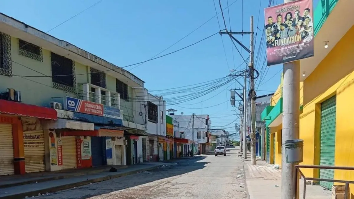Fundación (Magdalena) está cerrado y con temor: circula panf