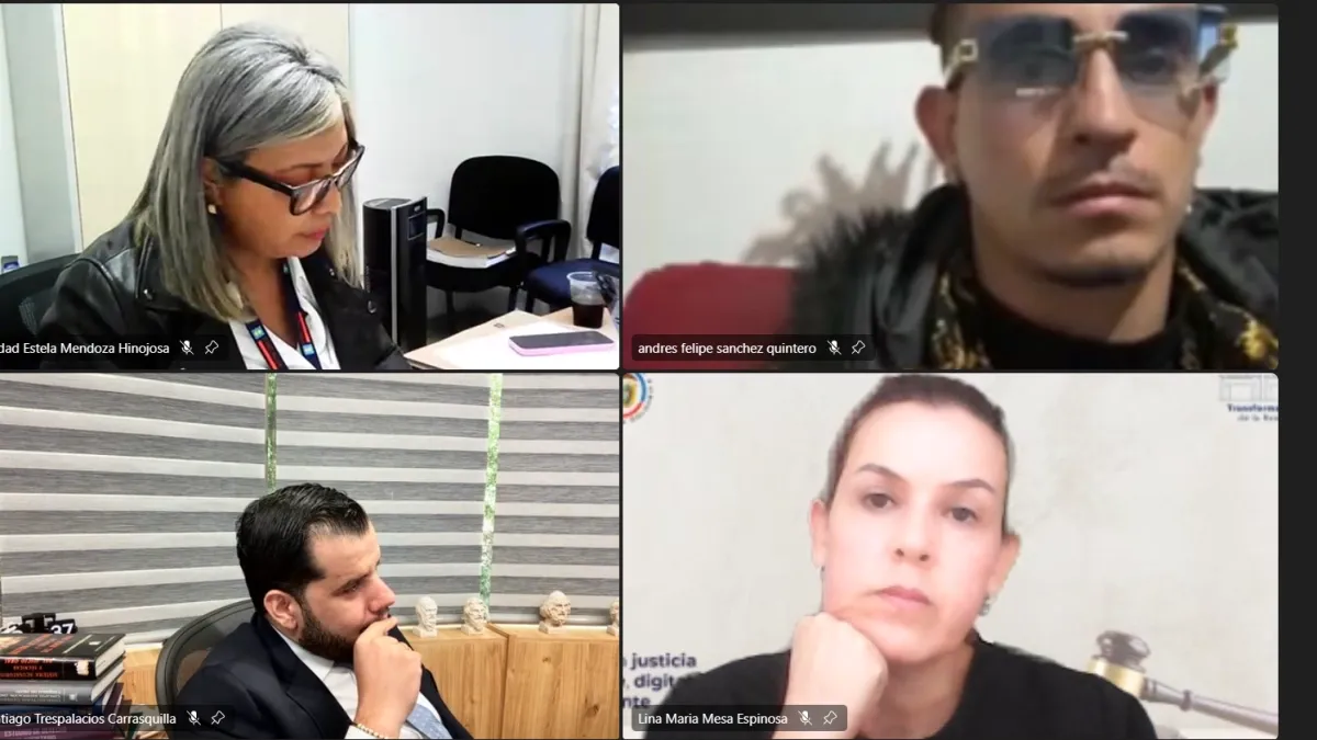 Atención | Fiscalía pidió que Blessd y Dímelo Jara vayan a prisión por secuestro extorsivo: 'La medida de aseguramiento es necesaria y proporcional'