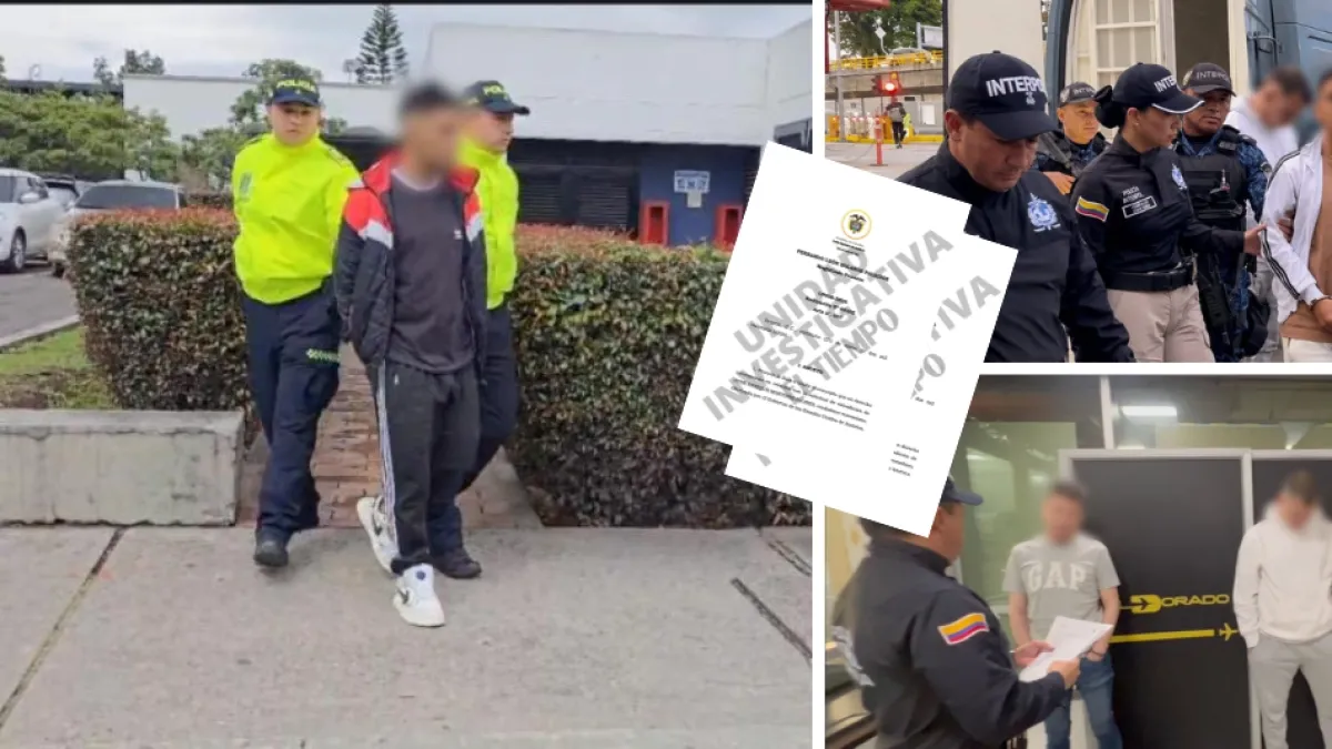 Los movimientos en Bogotá de alias Chuqui, el jefe del 'Tren de Aragua' que fue extraditado a EE. UU.