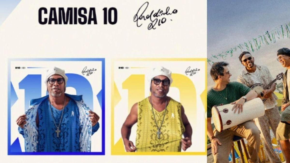 Ronaldinho lanza su primer disco llamado 'Camisa 10', con artistas como Pitbull, Sean Paul y Justin Quiles, entre otros