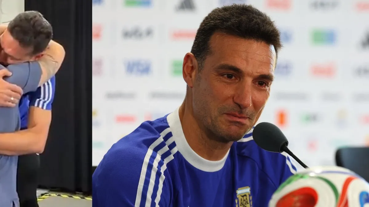 Video | Hasta las lágrimas: emotivo reencuentro entre Lionel Scaloni y Martín Palermo en Kansas City previo al debut de Argentina en el Mundial 2026