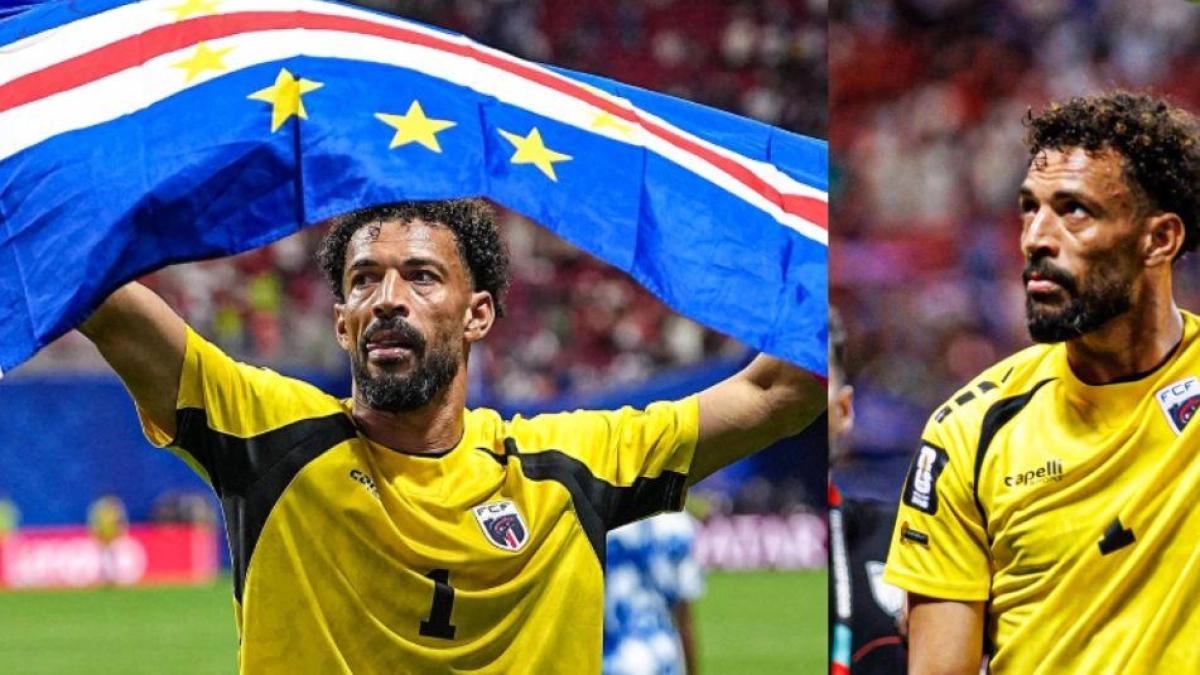 Él es Josimar Vozinha, el arquero de Cabo Verde, que con 40 años de edad se roba los aplausos en el Mundial 2026