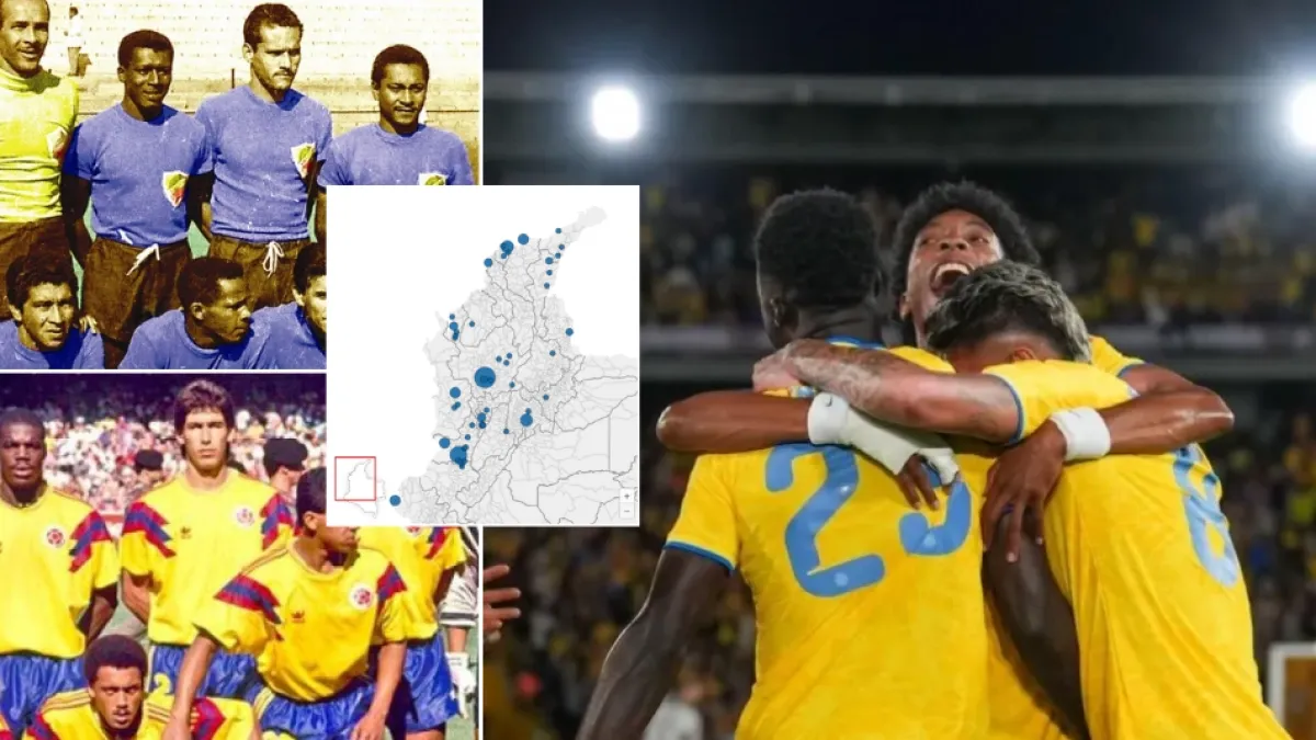 En la historia de Colombia en los mundiales, uno de cada tres jugadores convocados ha sido antioqueño