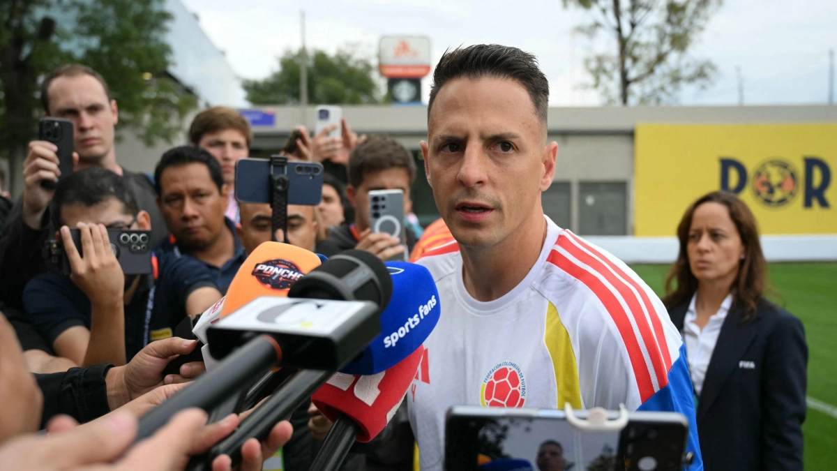 Santiago Arias, en su tercer Mundial con la Selección Colombia: ‘Sentir el mariposeo en el estómago lo vive el que debuta y el que tiene experiencia’