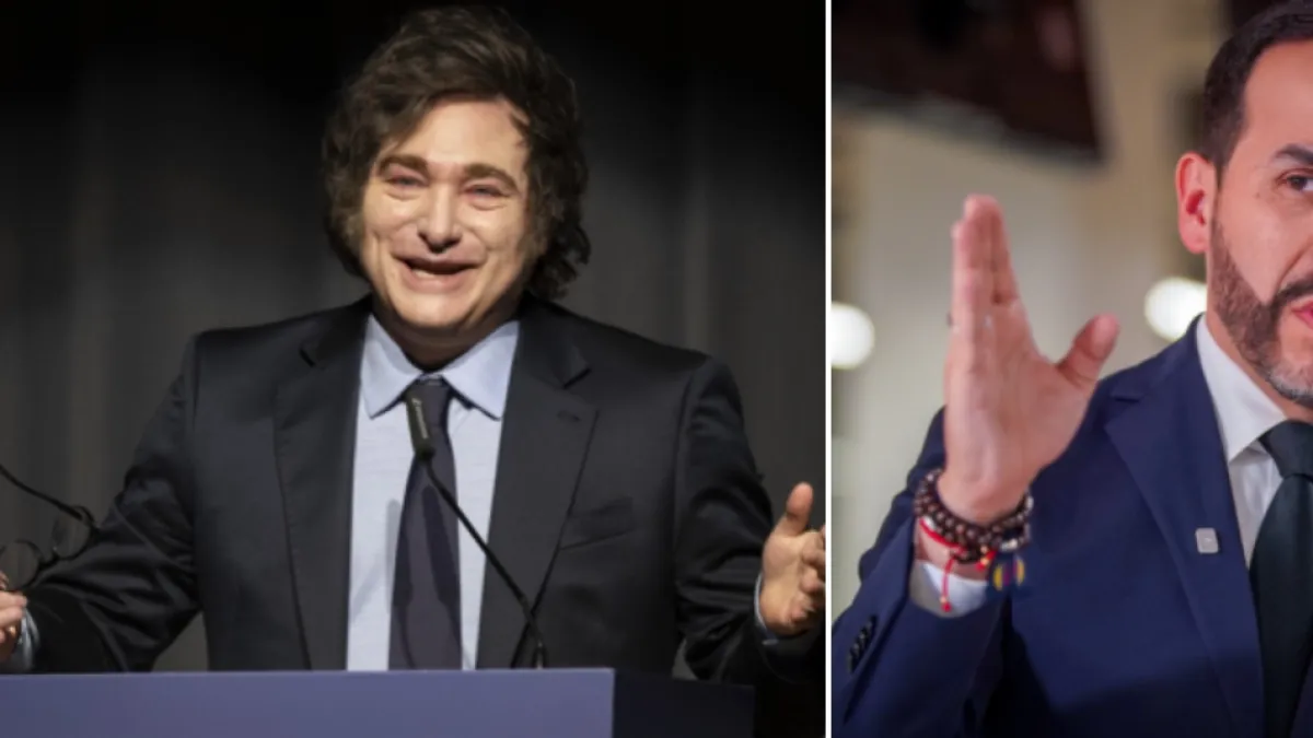 Javier Milei, presidente de Argentina, anuncia apoyo a Abelardo de la Espriella para segunda vuelta de las elecciones en Colombia: 'Camino es claro'