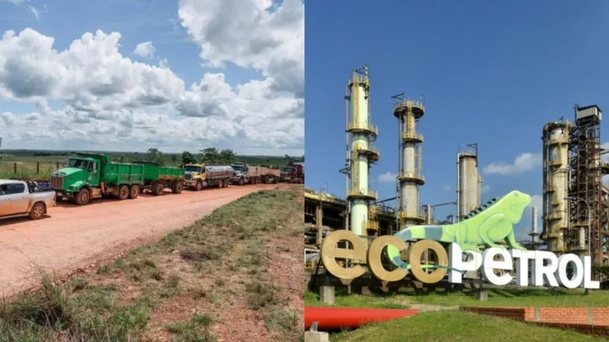 Ecopetrol alertó que bloqueos en el Meta, que ya cumplen más de 50 días, golpean con fuerza la producción petrolera y la economía nacional