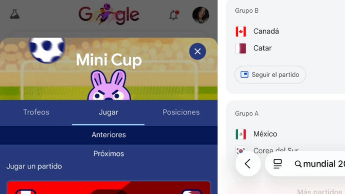 Ya puede jugar el Mundial 2026 desde Google y competir contra usuarios de todo el mundo
