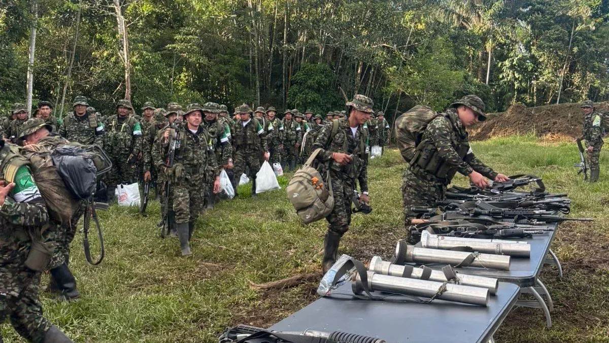 Ingresaron a la Zona de Ubicación Temporal de Putumayo 99 integrantes de la disidencia Coordinadora Nacional Ejército Bolivariano