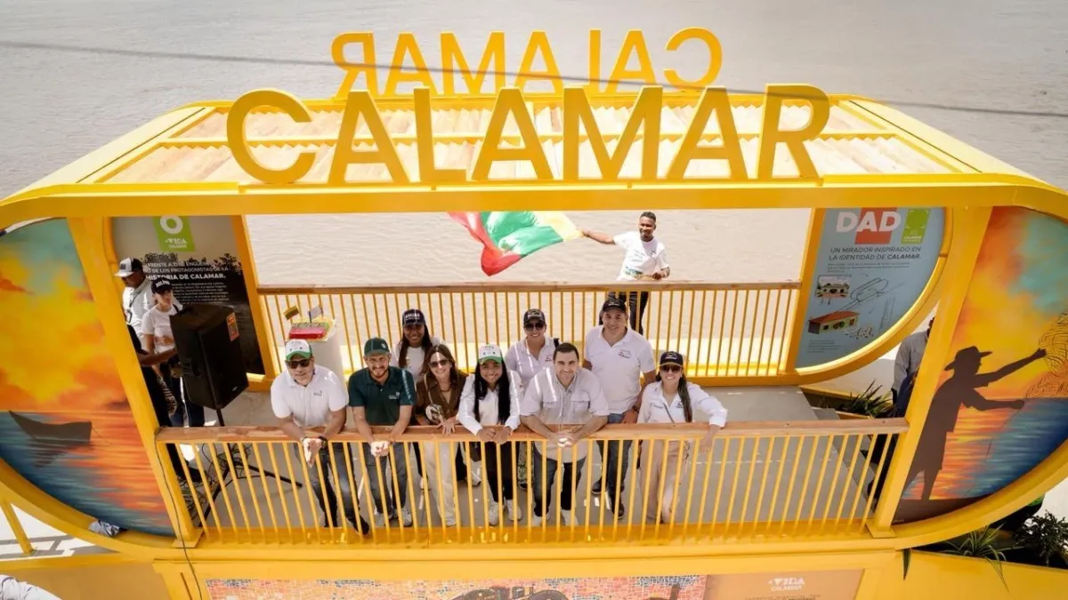 Calamar, Colombia, revitalized with color and art to boost tourism