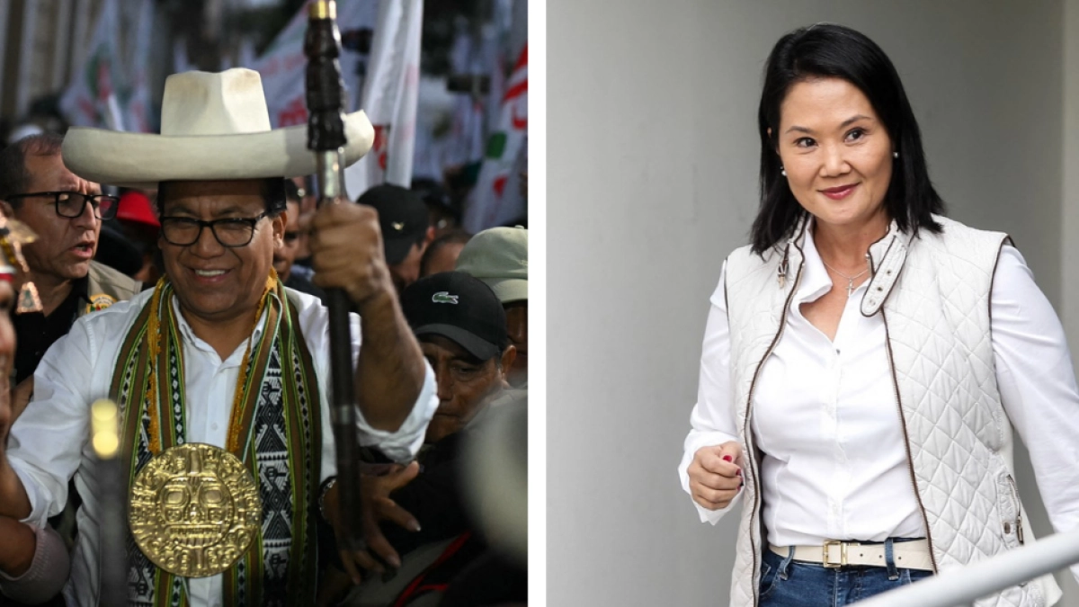 Perú entra en la recta final del escrutinio entre denuncias y protestas de Roberto Sánchez, y una ventaja cada vez mayor de Keiko Fujimori